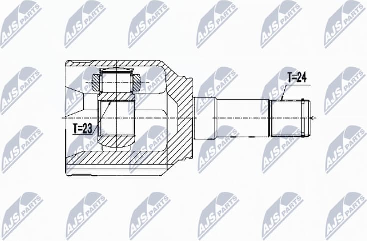 Joint Kit, drive shaft NPW-FT-072 - image 2