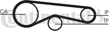 Timing Belt CT1094 - image 2