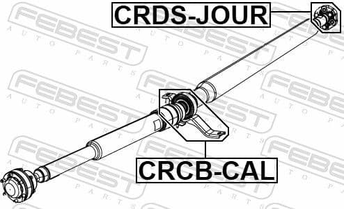 Joint, propshaft CRDS-JOUR - image 2