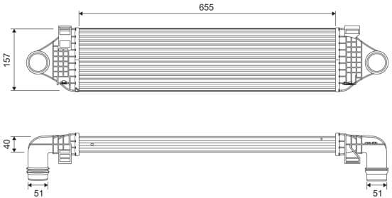 Charge Air Cooler 818689