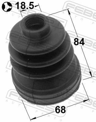 Bellow, drive shaft 2115-CBKT - image 2
