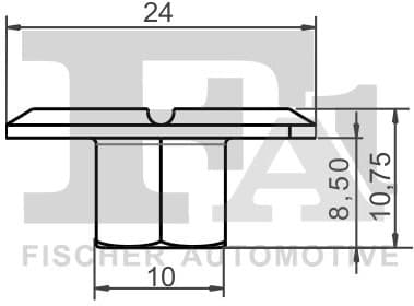 Clip, trim/protection strip 10-10006.10 - image 2