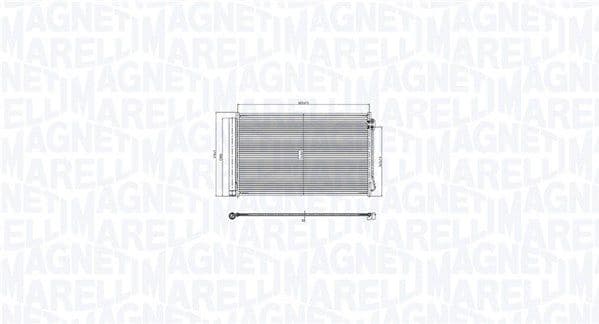 Condenser, air conditioning 350203105400