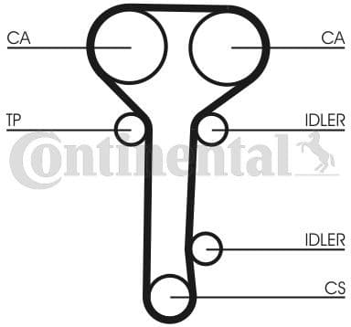 Timing Belt CT978 - image 3