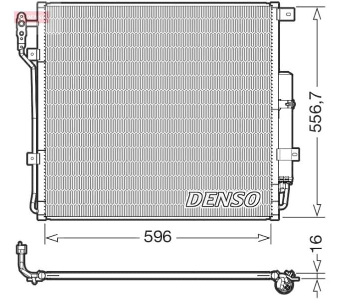 Condenser, air conditioning DCN14004