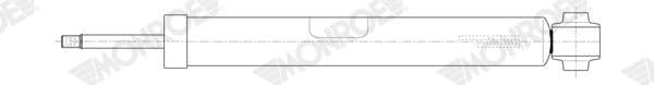 Shock Absorber MONROE ORIGINAL (Gas Technology) G43155 - image 2
