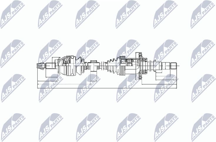 Drive Shaft NPW-TY-063