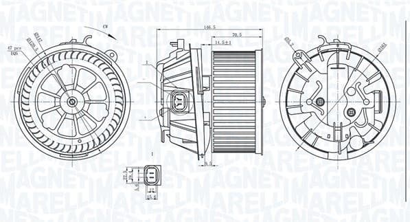 Interior Blower 069412240010 - image 2