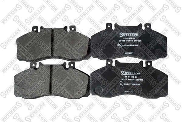 Brake Pad Set, disc brake 85-01436-SX