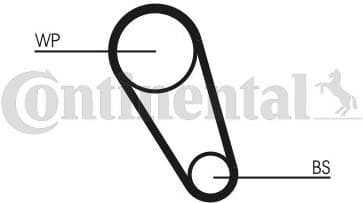 Timing Belt CT1185 - image 2