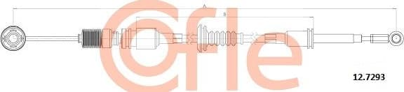 Cable Pull, manual transmission 92.12.7293