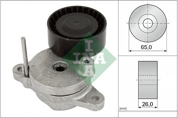 Belt Tensioner, V-ribbed belt 534 0795 10
