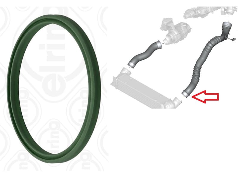 Seal ring, turbocharger, intercooler 839.350