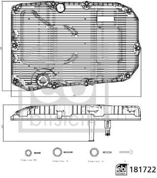 Hydraulic Filter, automatic transmission febi Plus 181722 - image 3