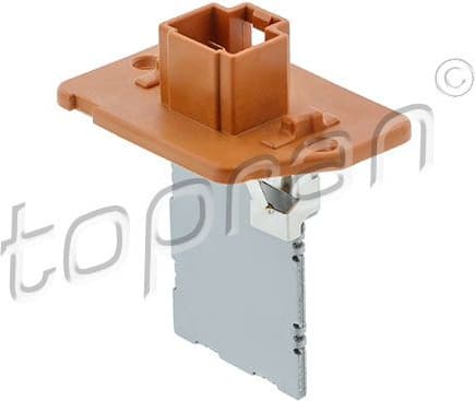 Resistor, interior blower 821 952