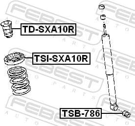 Rubber Buffer, suspension TD-SXA10R - image 2