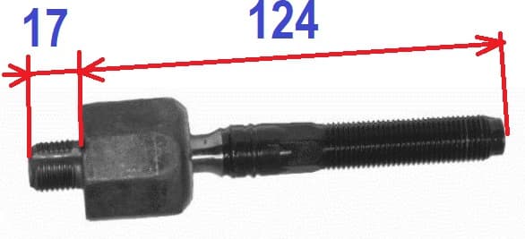 Tie rod inner (rack end) CTR3039