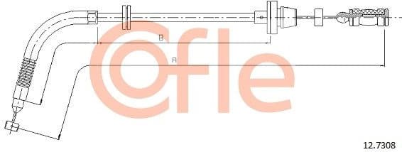 Accelerator Cable 92.12.7308