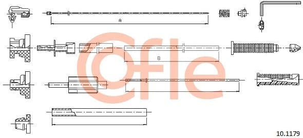 Accelerator Cable 92.10.1179