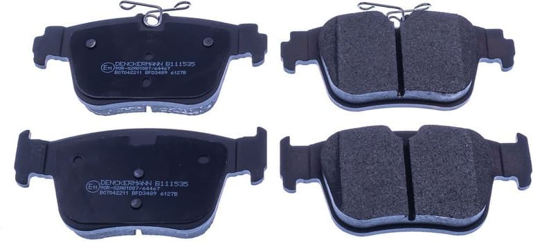 Brake Pad Set, disc brake B111535