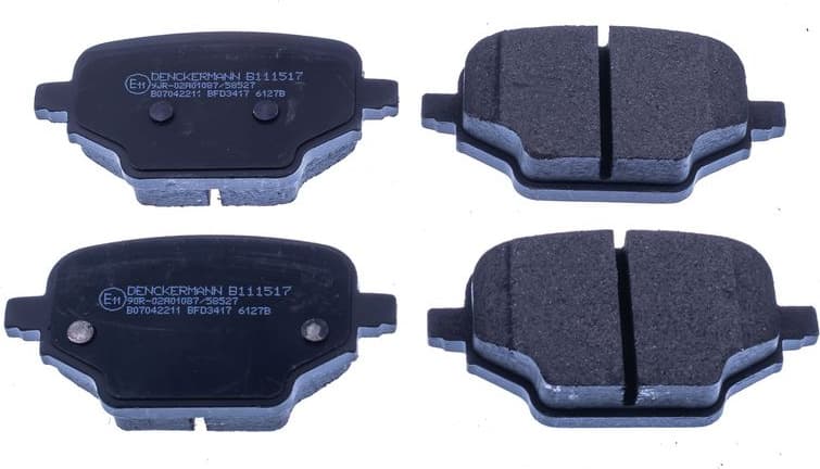 Brake Pad Set, disc brake B111517