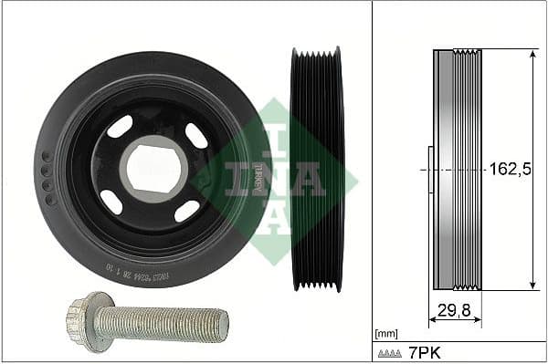 Belt Pulley, crankshaft 544 0179 20