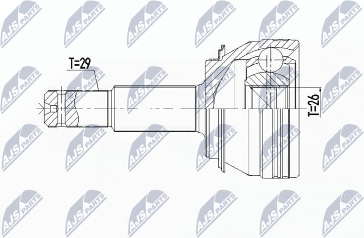 Joint Kit, drive shaft NPZ-NS-092