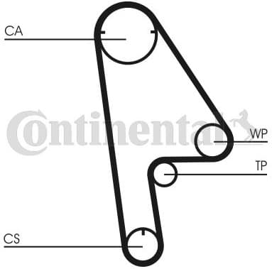 Timing Belt CT1001 - image 2