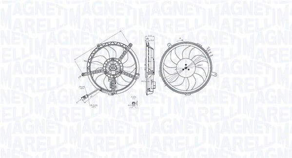 Fan, engine cooling 069422851010