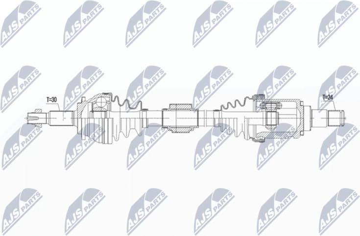Drive Shaft NPW-TY-187