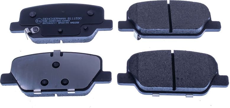 Brake Pad Set, disc brake B111530