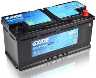 Akumuliatorius EXIDE 106Ah 105Ah AGM 950A START-STOP - AKU105EXIDE AGM - image 3