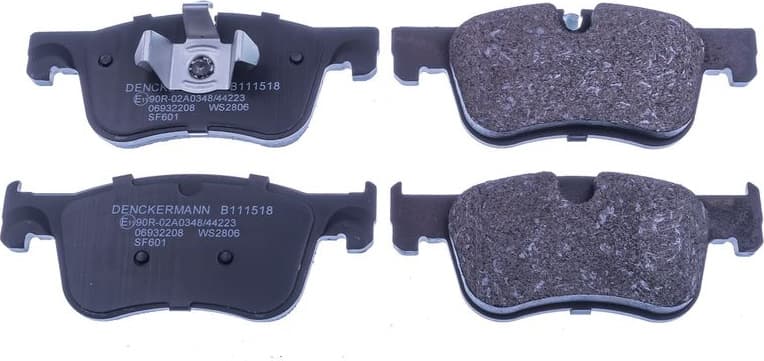 Brake Pad Set, disc brake B111518