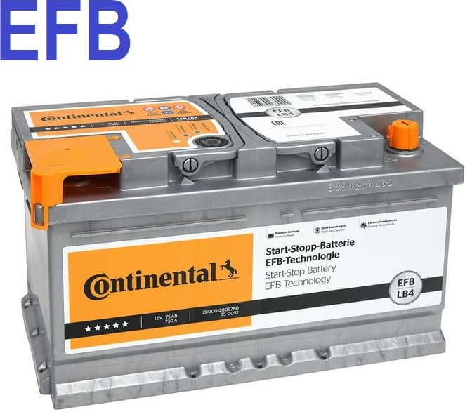 Starter Battery START-STOP-BATTERY EFB 2800012005280