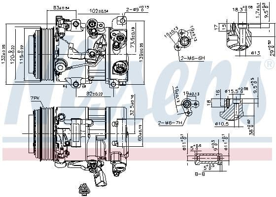 Compressor, air conditioning ** FIRST FIT ** 890156 - image 8