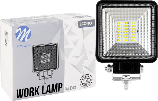 LED žibintas M-TECH ECONO 4" 49xSMD3030 - 49W 10-30V - WLE43-MTH