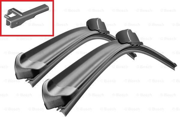 Wiper blade set BOSCH 2psc 3397007072 - image 6