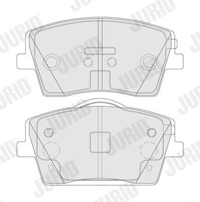 Brake Pad Set, disc brake 574017J - image 2