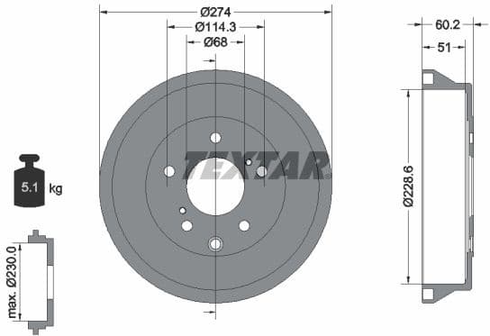 Brake Drum 94047800