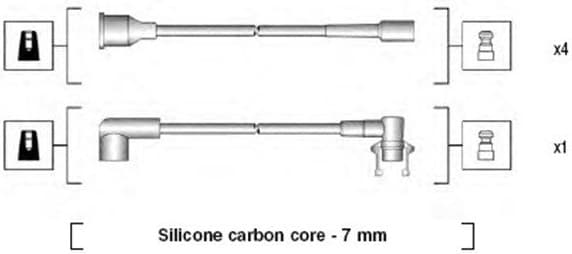 Ignition Cable Kit 941145230720