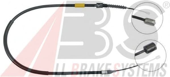 Cable handbrake 33.0288