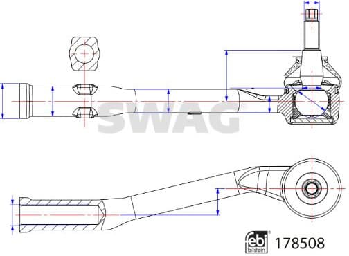 Tie Rod End 33 10 4562 - image 2