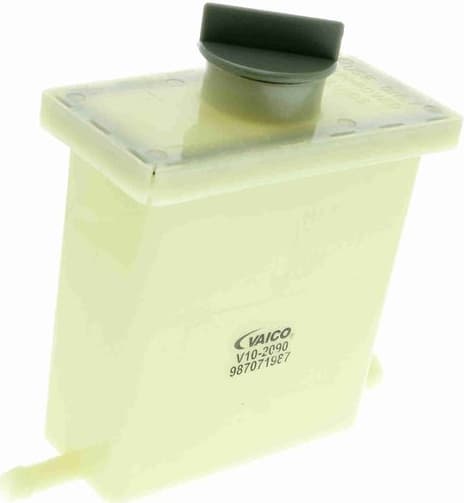 Equalising reservoir, hydraulic oil (power steering) Original VAICO Quality V10-2090
