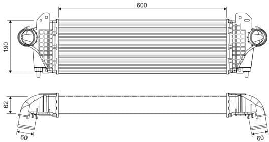Charge Air Cooler 818694