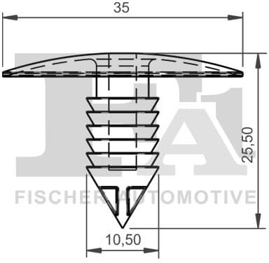 Clip, trim/protection strip 21-10008.10