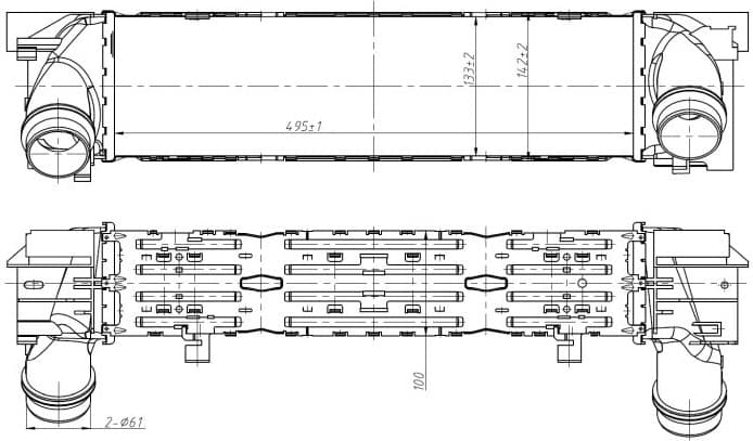 Charge Air Cooler 309097