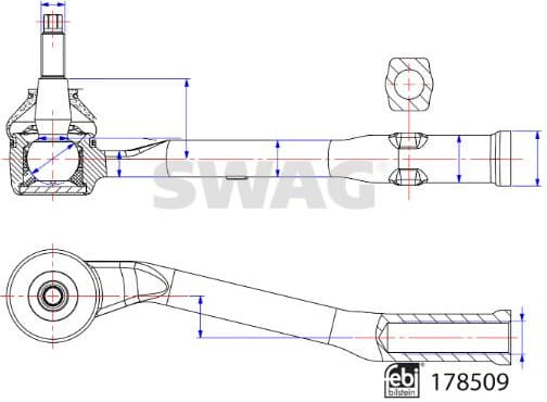 Tie Rod End 33 10 4563 - image 2