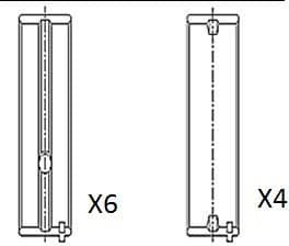 Crankshaft Bearing BM1044-STD