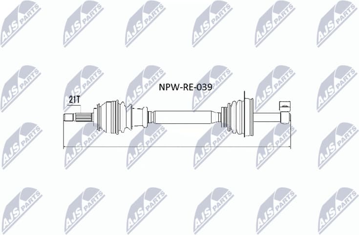 Drive Shaft NPW-RE-039