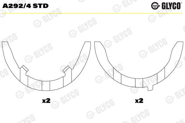 Spacer, crankshaft A2924STD